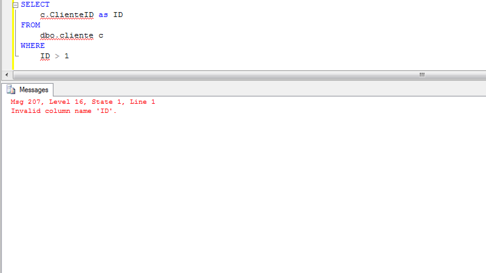 Query 2 – Resultado – The Sql Times