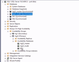 Contained Availability Groups no SQL Server 2022 – The Sql Times
